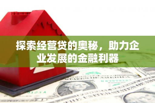 泰兴探索经营贷的奥秘，助力企业发展的金融利器