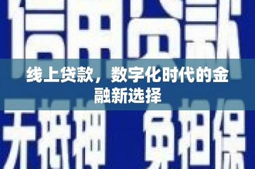 泰兴线上贷款，数字化时代的金融新选择
