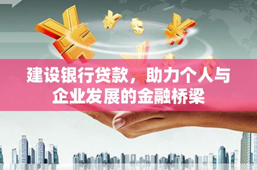泰兴建设银行贷款，助力个人与企业发展的金融桥梁
