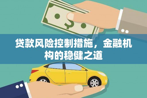 泰兴贷款风险控制措施，金融机构的稳健之道