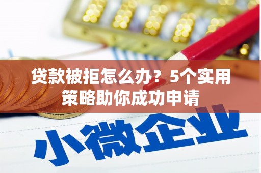 泰兴贷款被拒怎么办？5个实用策略助你成功申请