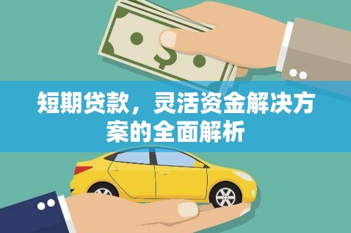 泰兴短期贷款，灵活资金解决方案的全面解析