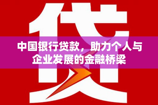 泰兴中国银行贷款，助力个人与企业发展的金融桥梁