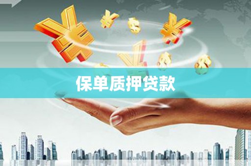 泰兴保单质押贷款