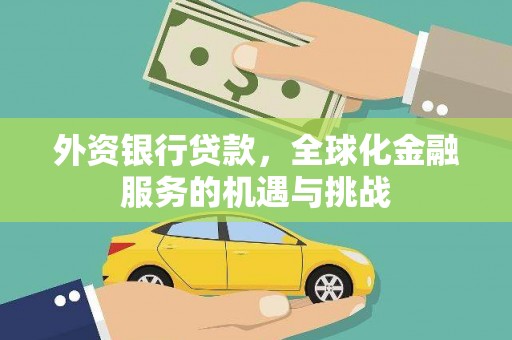 泰兴外资银行贷款，全球化金融服务的机遇与挑战