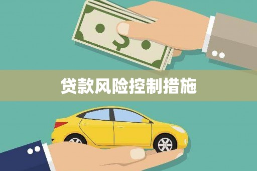 泰兴贷款风险控制措施